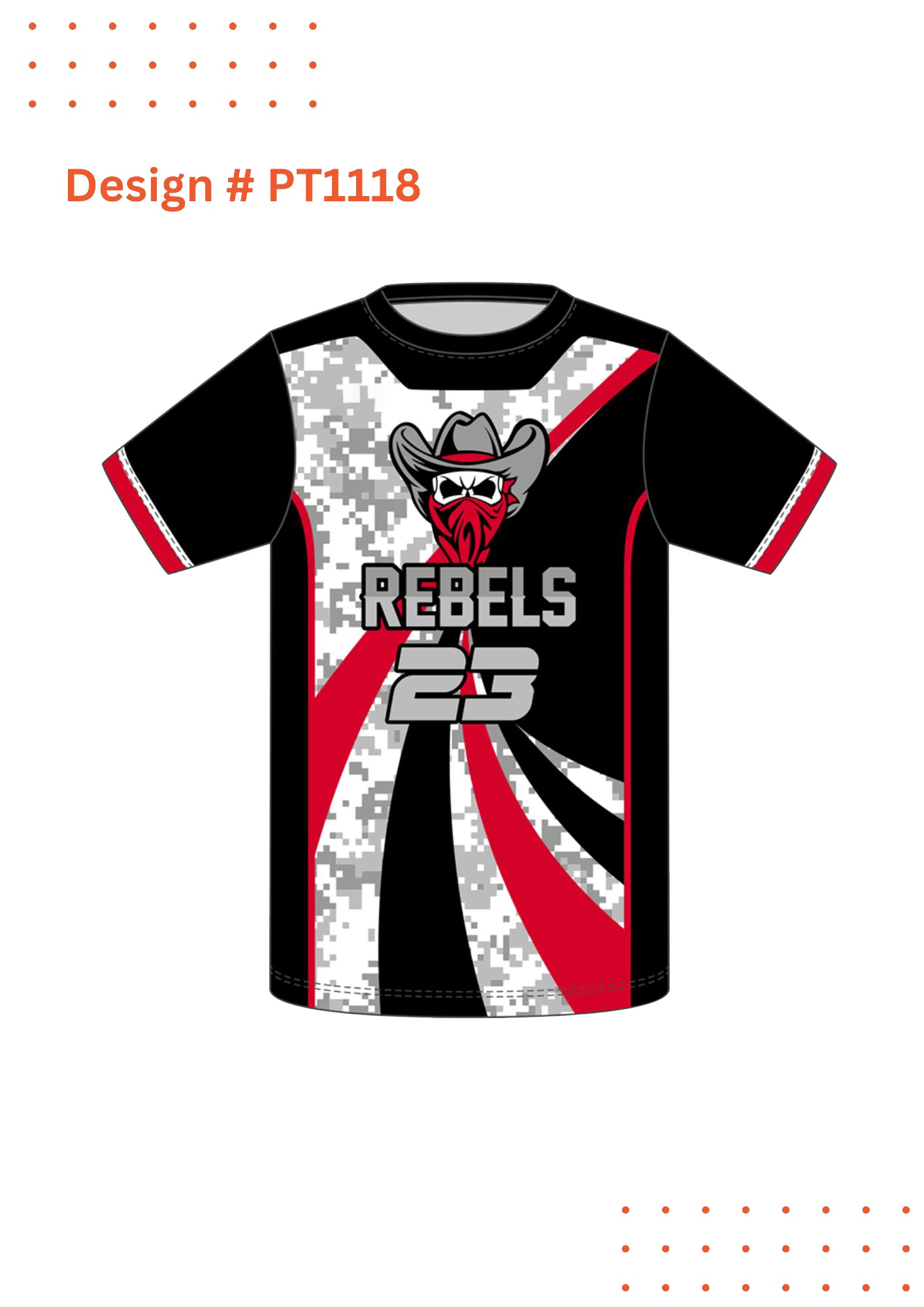 Custom Flag Football Jersey Mockups